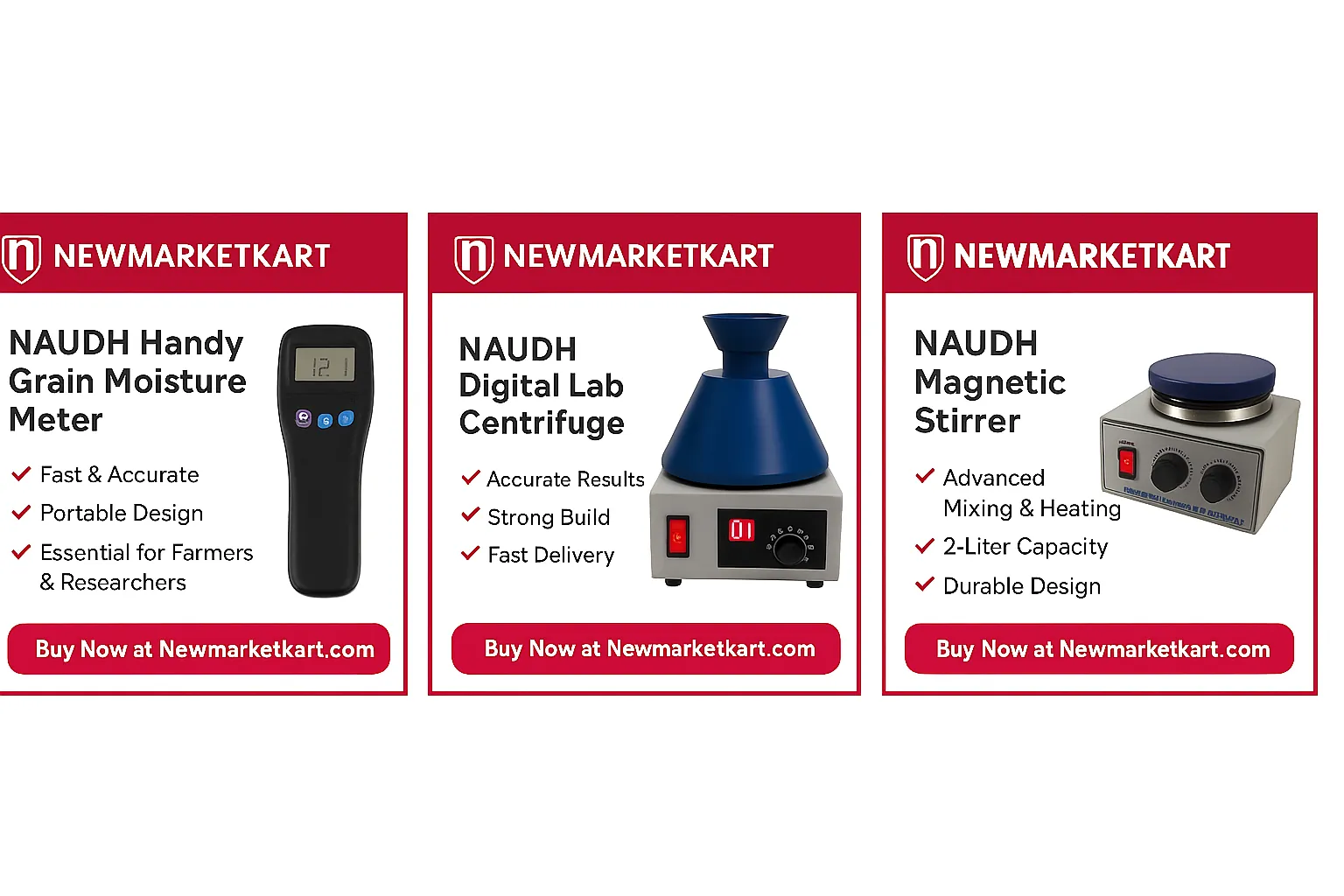 🧪 Enhance Your Research with NAUDH Lab Equipment – Available at Newmarketkart