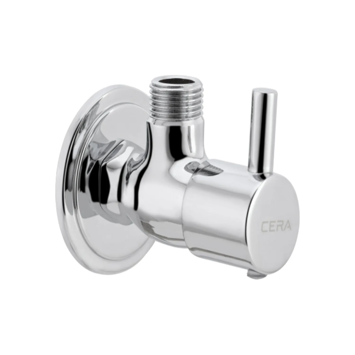 CERA  Garnet Quarter Turn Fittings Angle Cock With Wall Flange  ( F2002201)