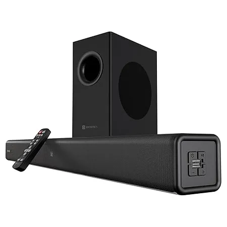 Portronics Pure Sound 107 | 200W Soundbar with Subwoofer (POR 2547)