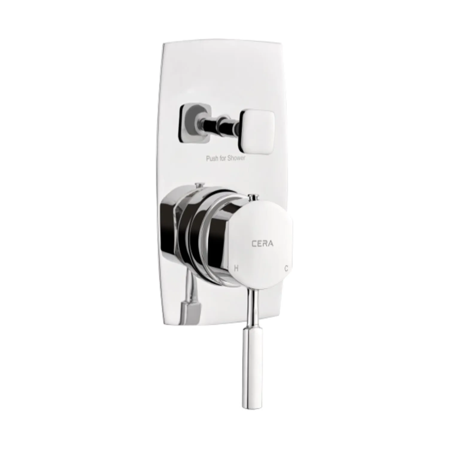 Cera Gayle Brass Single Lever Exposed Part of Concealed Diverter (F1014722 + F4030101)