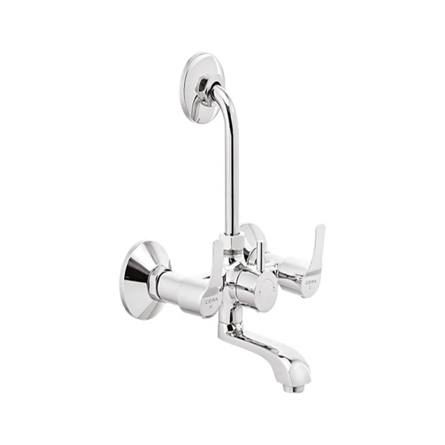 CERA Vivana Quarter Turn Wall Mount Wall Mixer with Bend Pipe (F2014401)