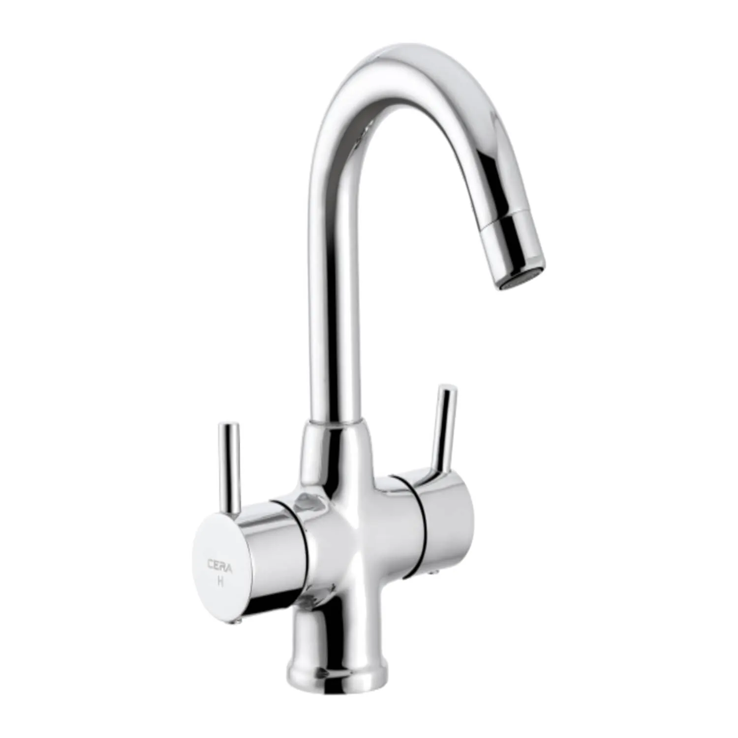 CERA Fountain Quarter Turn Central Hole Basin Mixer (F2013461)