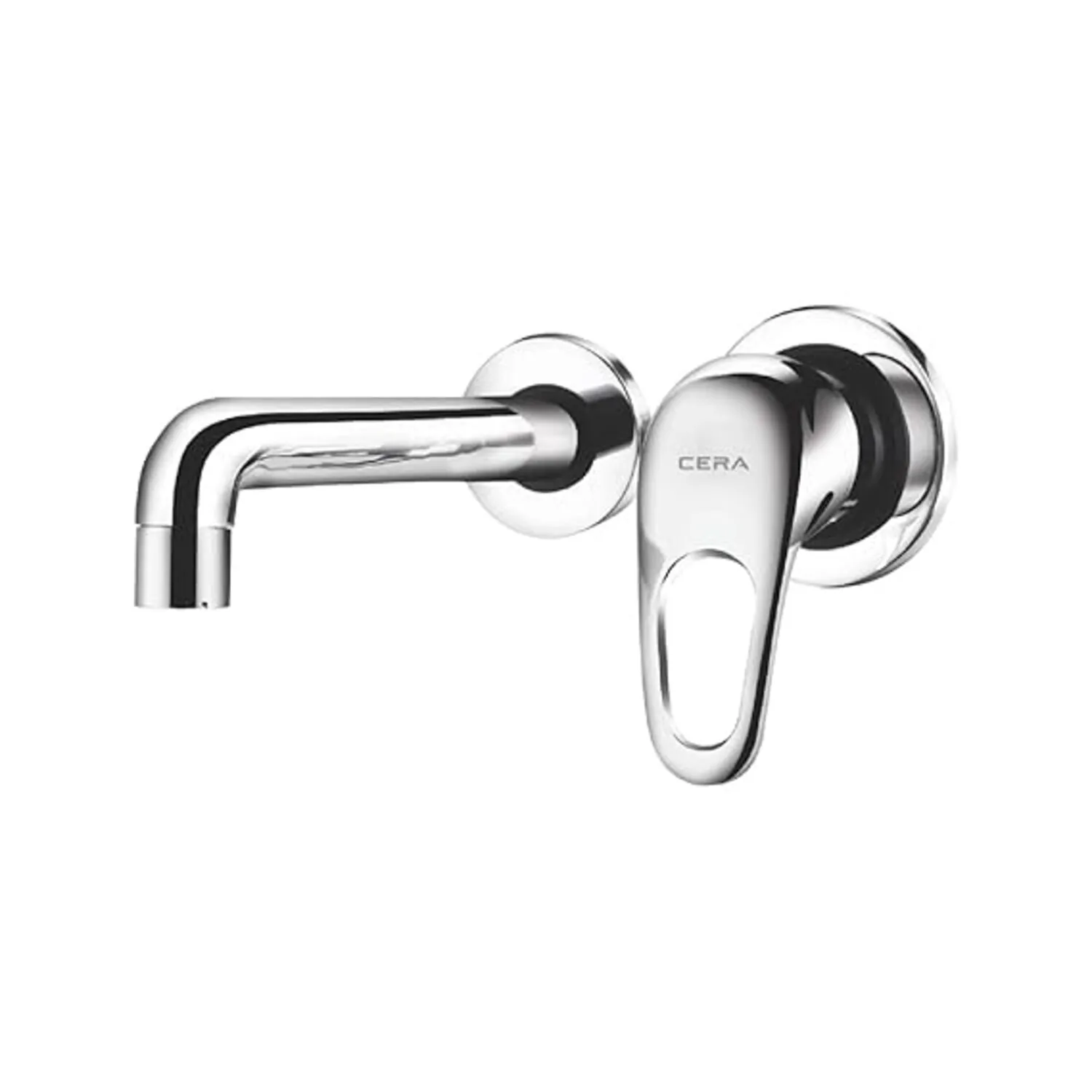 Cera  Wall mounted single lever basin mixer with wall flanges(F1002471)