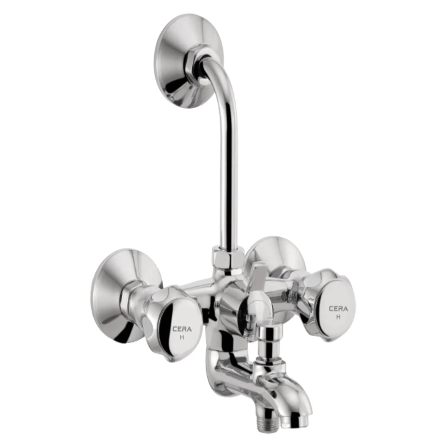 CERA  Ocean 3-In-1 Long Bend Pipe Wall Mixer  (F3001403)