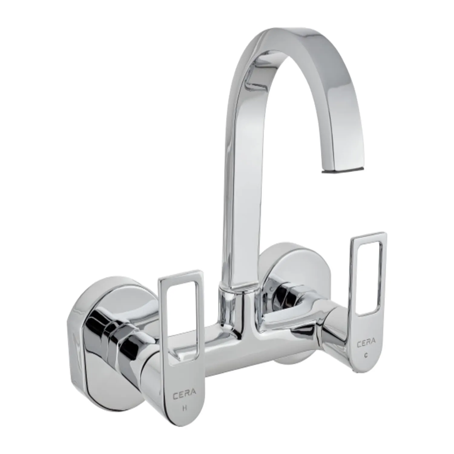 CERA Winslet Sink Mixer with 150 mm Long Swivel Spout (F1099501)