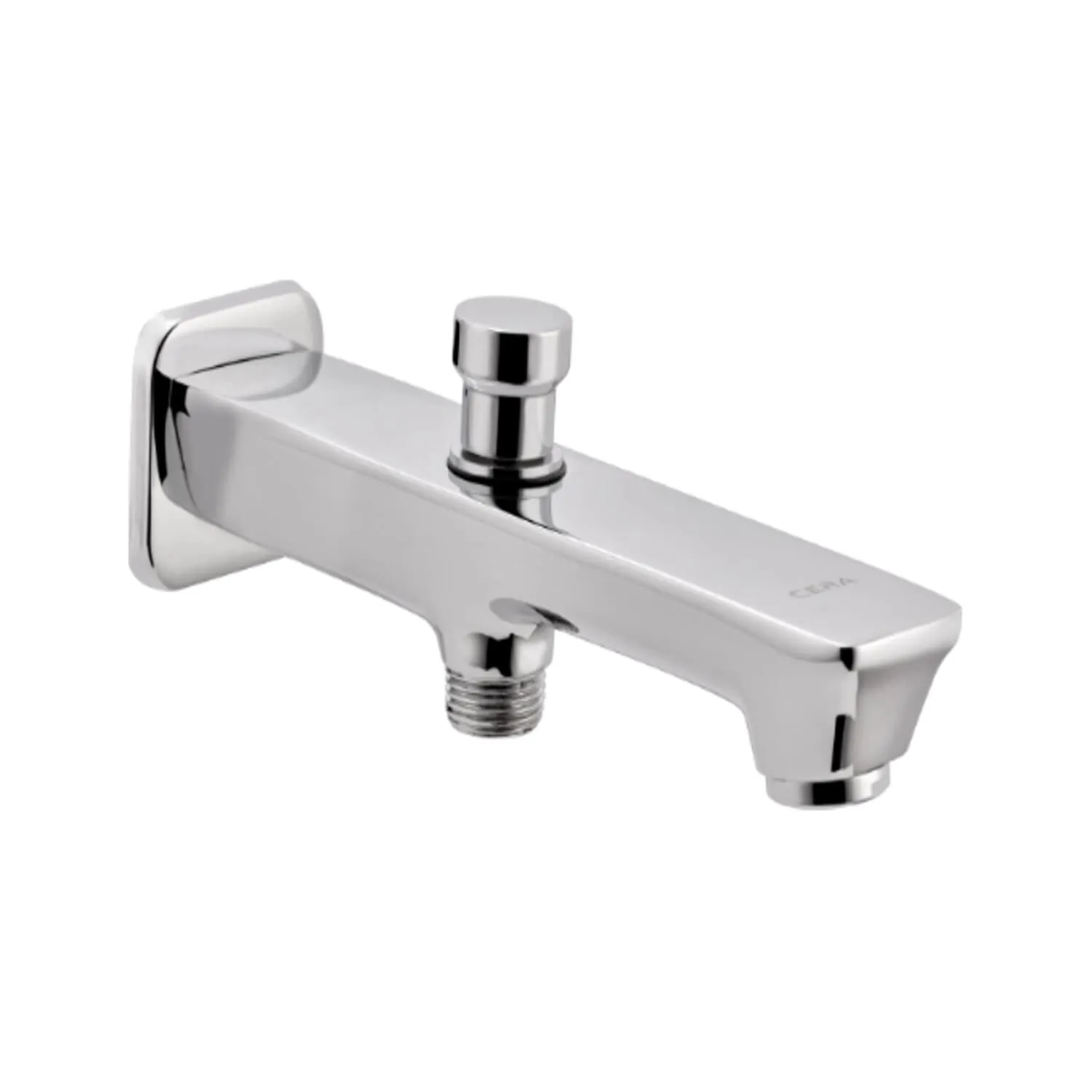 CERA  Brass Tub Spout with Flange with Button Attachment (F1005662)