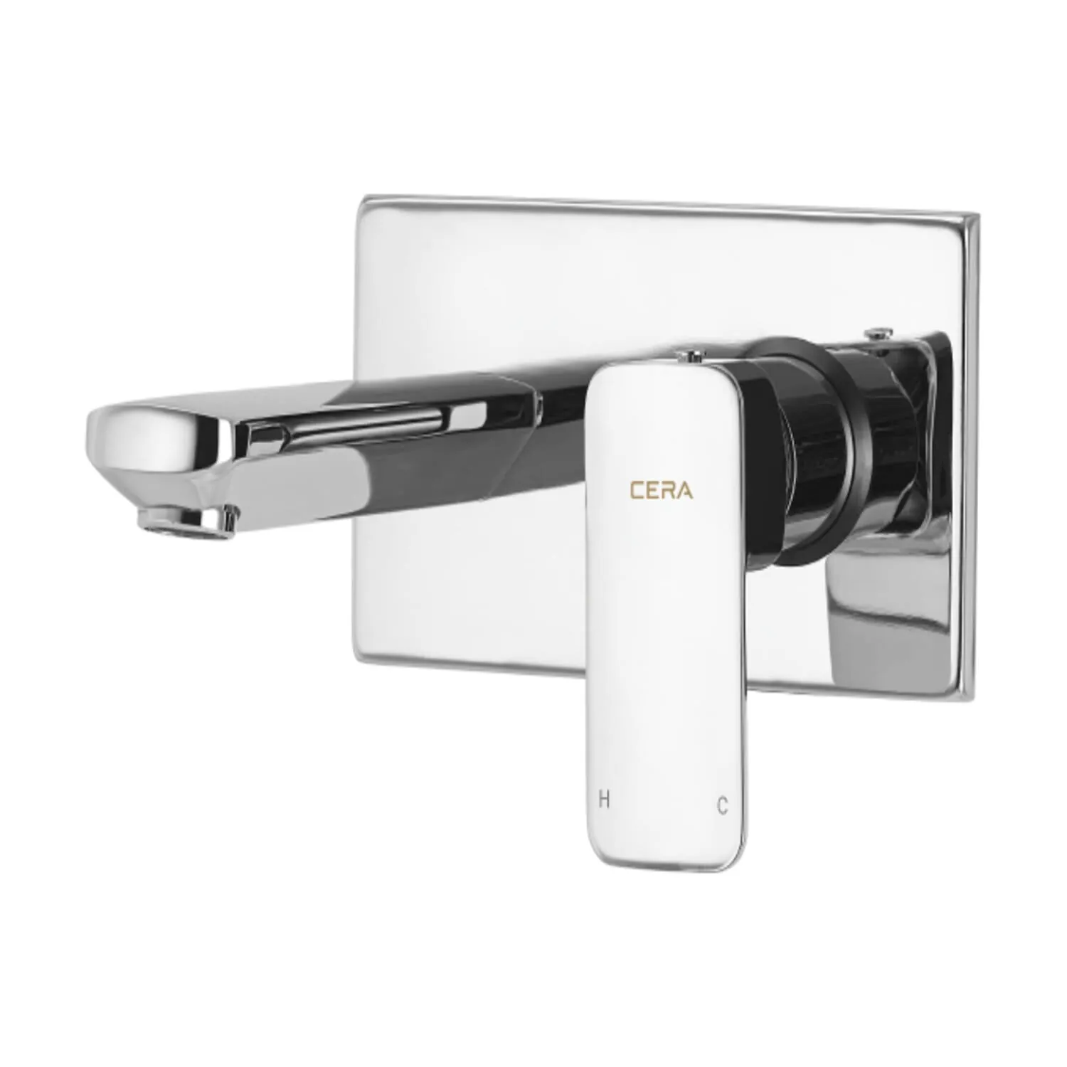 Cera Ruby Wall Mounted Single Lever Basin Mixer (F1005473 + F4065101)
