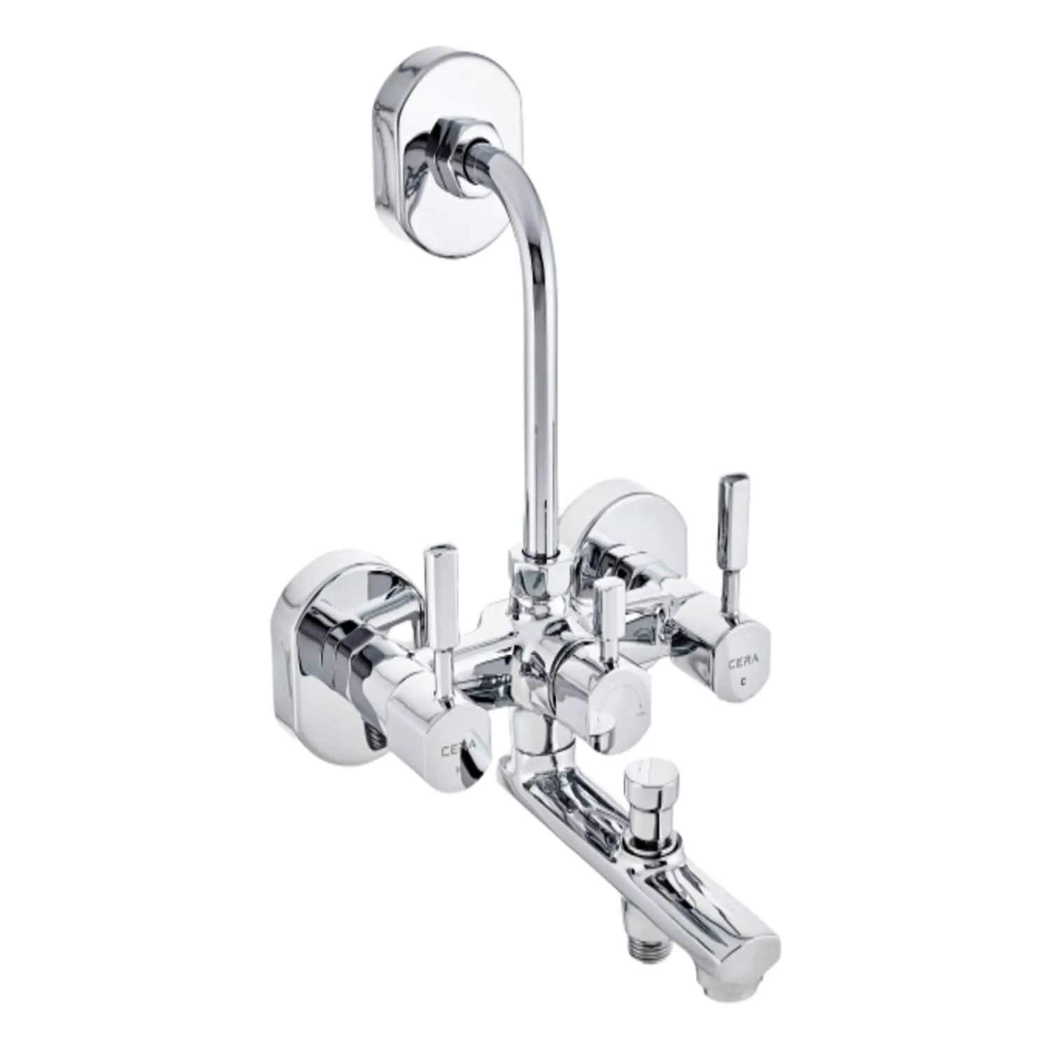 CERA Gayle Quarter Turn Three Lever Wall Mixer (F1014403)