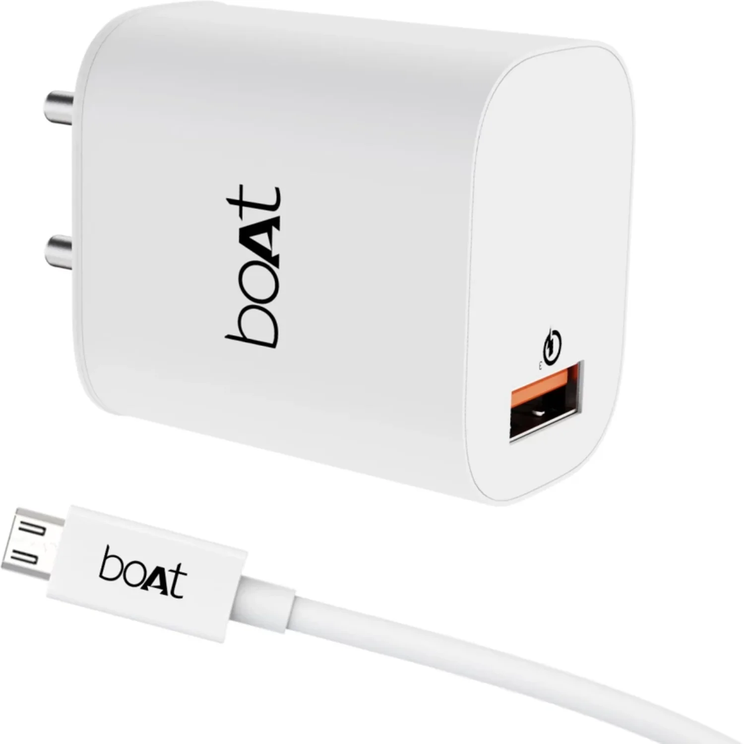 BoAt WCD-QC3A MICRO USB ,18 W Mobile Charger with Detachable Cable