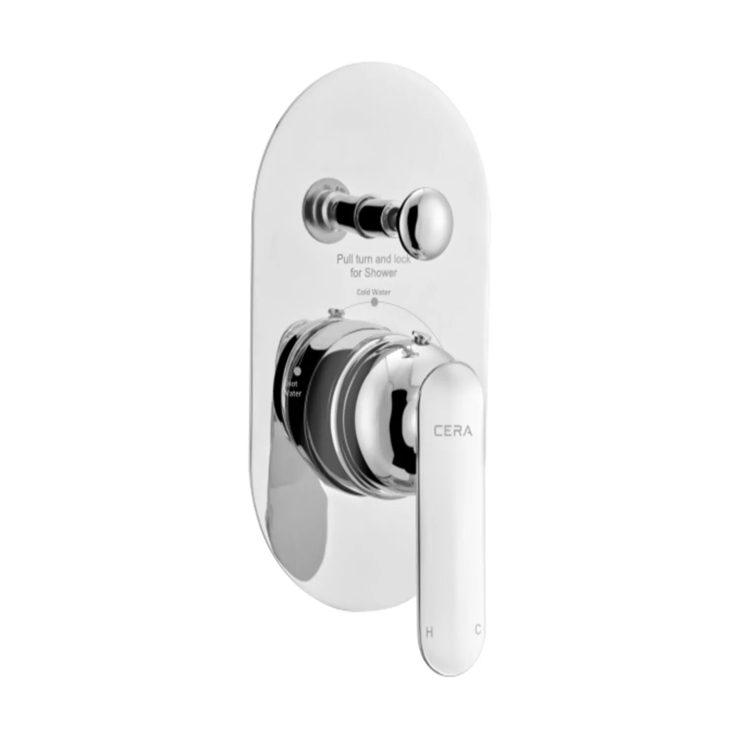 CERA Brooklyn  5 Way  single lever Concealed Diverter (F1018711 + F4020101)