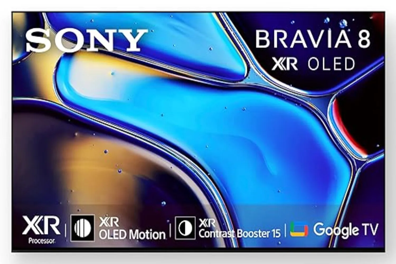 Sony BRAVIA 8 Series (65 inches) 4K Ultra HD AI Smart OLED Google TV K-65XR80