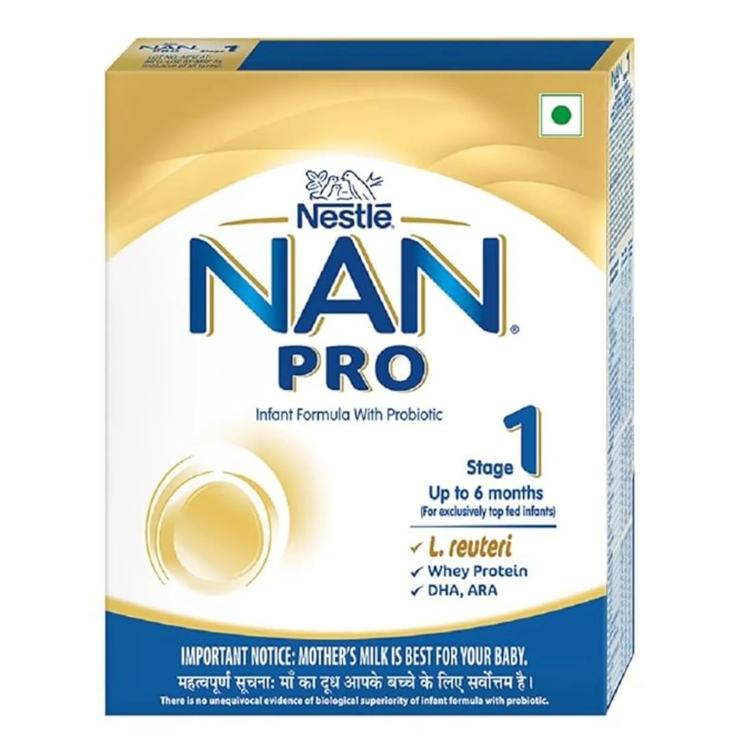 Nestle Pack of 5 NAN PRO Stage 1 Infant Formula Milk Powder for babies (Up to 6 months)