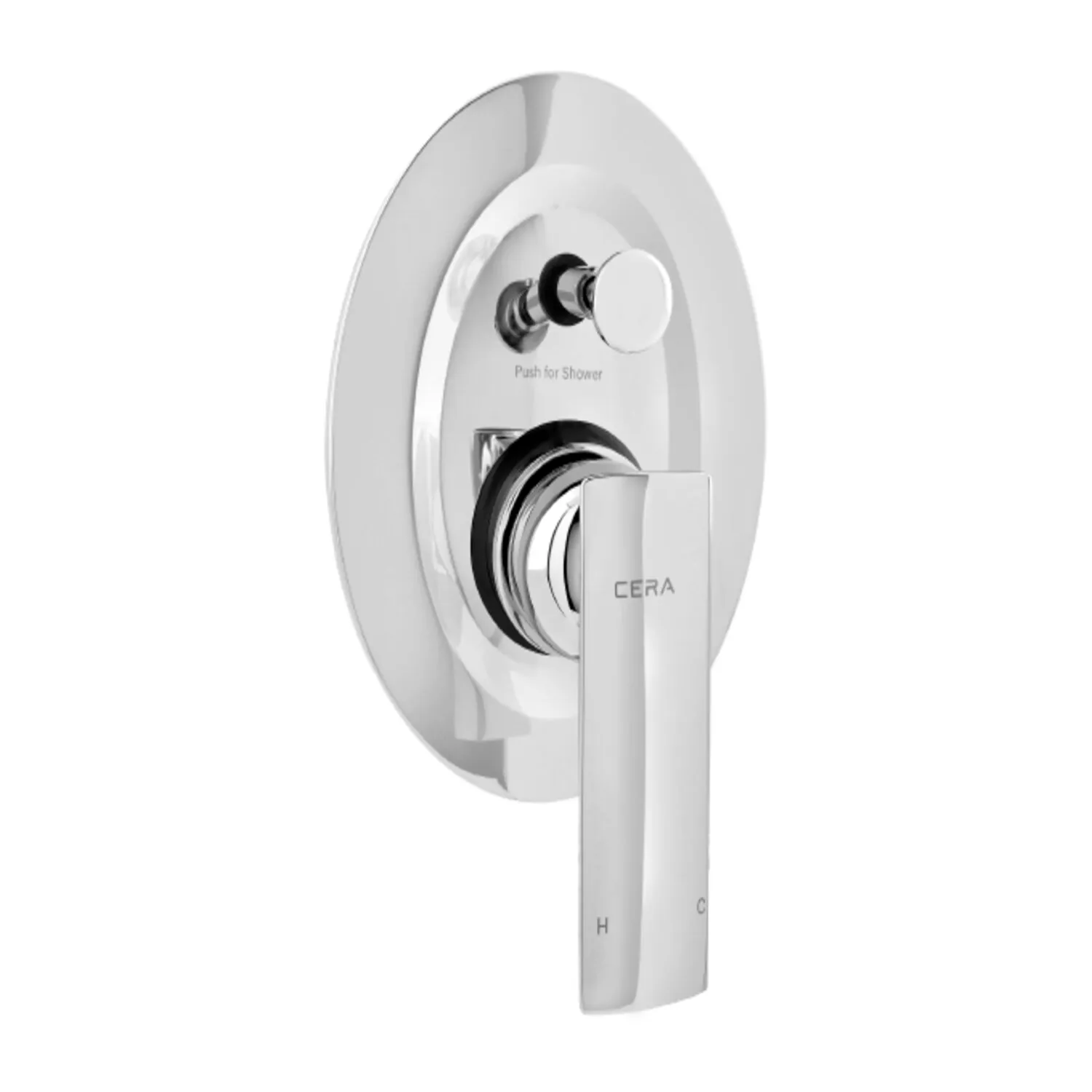 CERA Titanium Single Lever High Flow Concealed Diverter (F1003721 + F4030101)