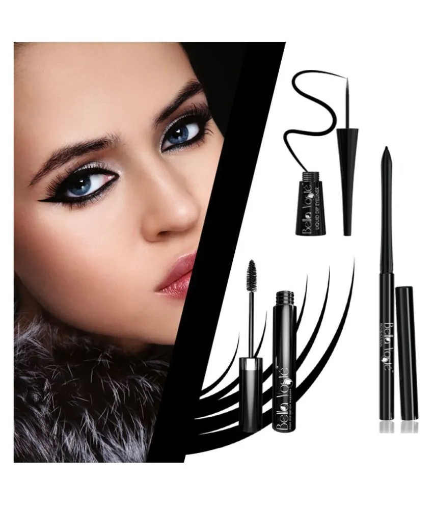 Kajal ,Muscara & Eyeliner
